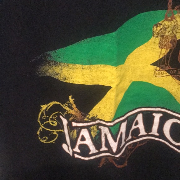 Stunning Sun Island Premium Cotton Tshirt w/ Gorgeous Jamaica Print 🇯🇲 - Picture 5 of 6